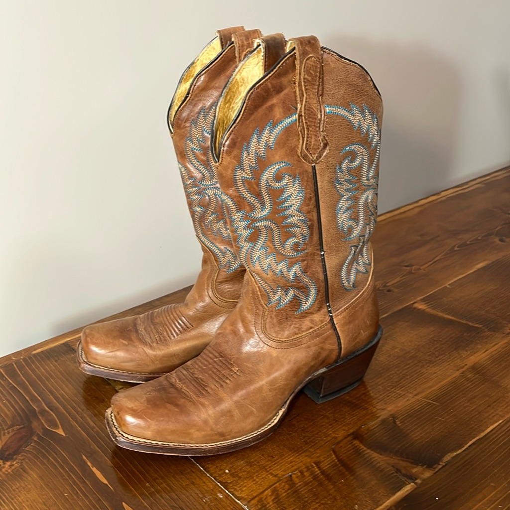 Nocona Boots. Style Nl 5009. Size 7 1/2 Cowboy Boots. Only Worn 4 Times.